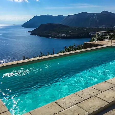 Villa Vulcano Island Breathness View *